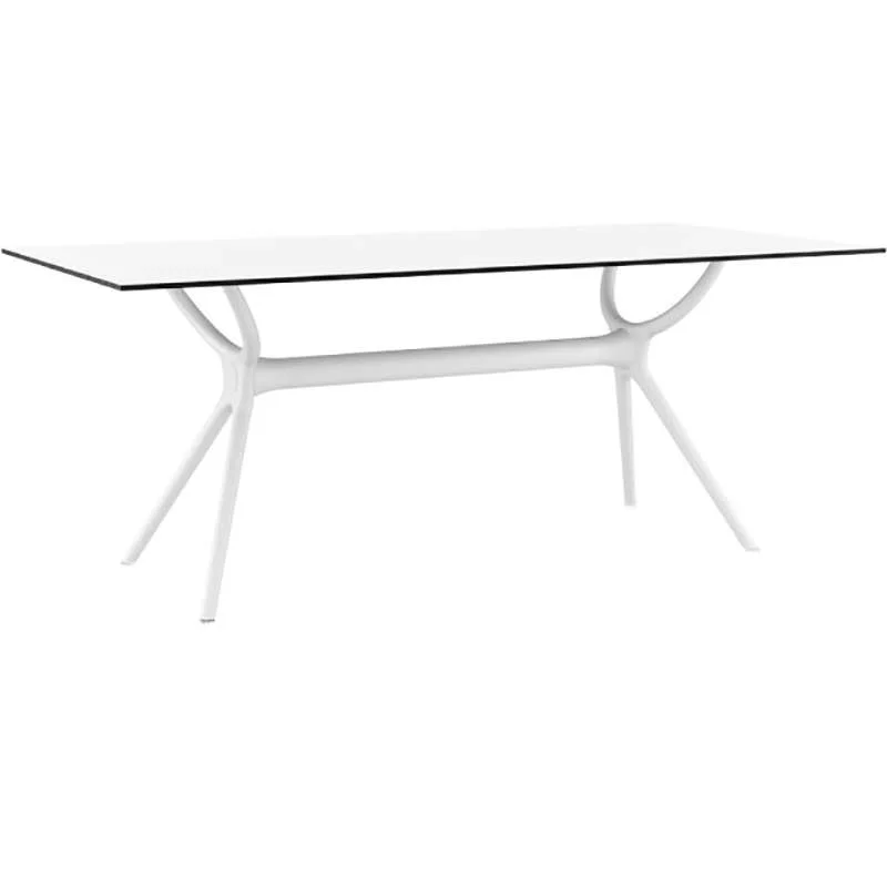 Φωτογραφία προϊόντος: AIR ΤΡΑΠΕΖΙ 180Χ90Χ74εκ. WHITE LAMINATE 12mm