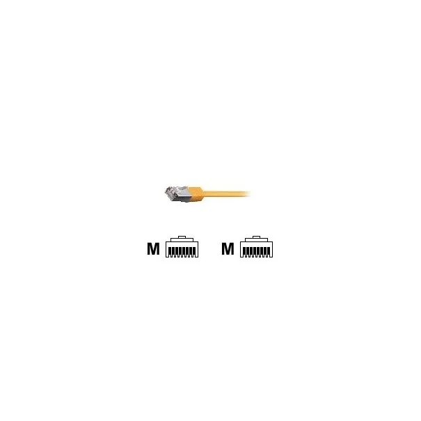 Φωτογραφία προϊόντος: LAN S / FTP cable (patch cable) CAT6 1m orange
