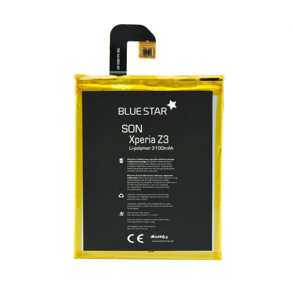 Φωτογραφία προϊόντος: Battery SON Xperia Z3 3100mAh Li-Poly BS PREMIUM