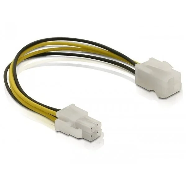 Φωτογραφία προϊόντος: Delock ATX Verlängerung 4-pin -> 4-pin (ATX12V) 15cm 82428