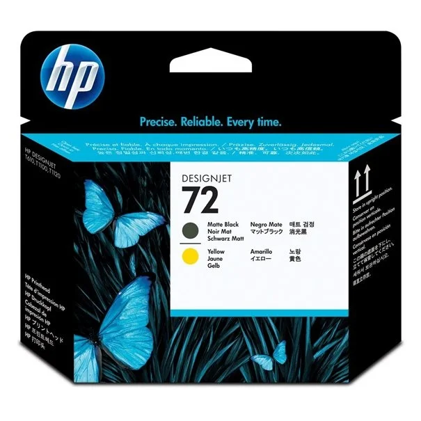 Φωτογραφία προϊόντος: Druckkopf HP Designjet T610/T770 BLACK matt+yellow