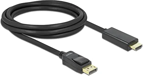 Φωτογραφία προϊόντος: Delock Kabel DisplayPort (DP) ==> HDMI 2m St/St 3810069
