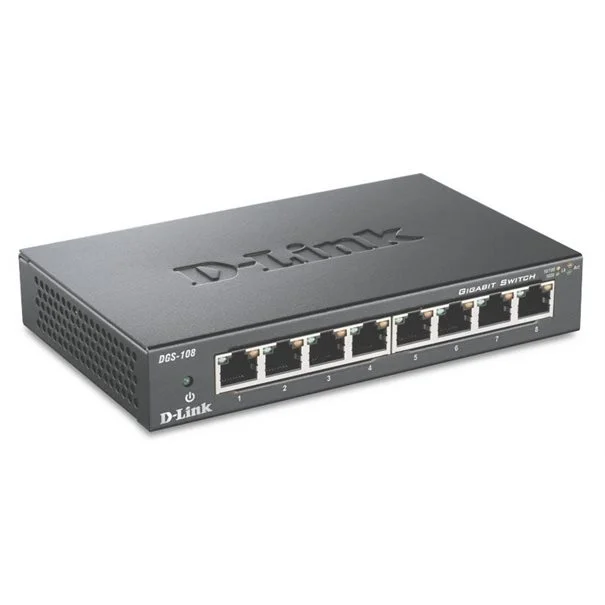 Φωτογραφία προϊόντος: D-Link Switch DGS-108 8xGBit