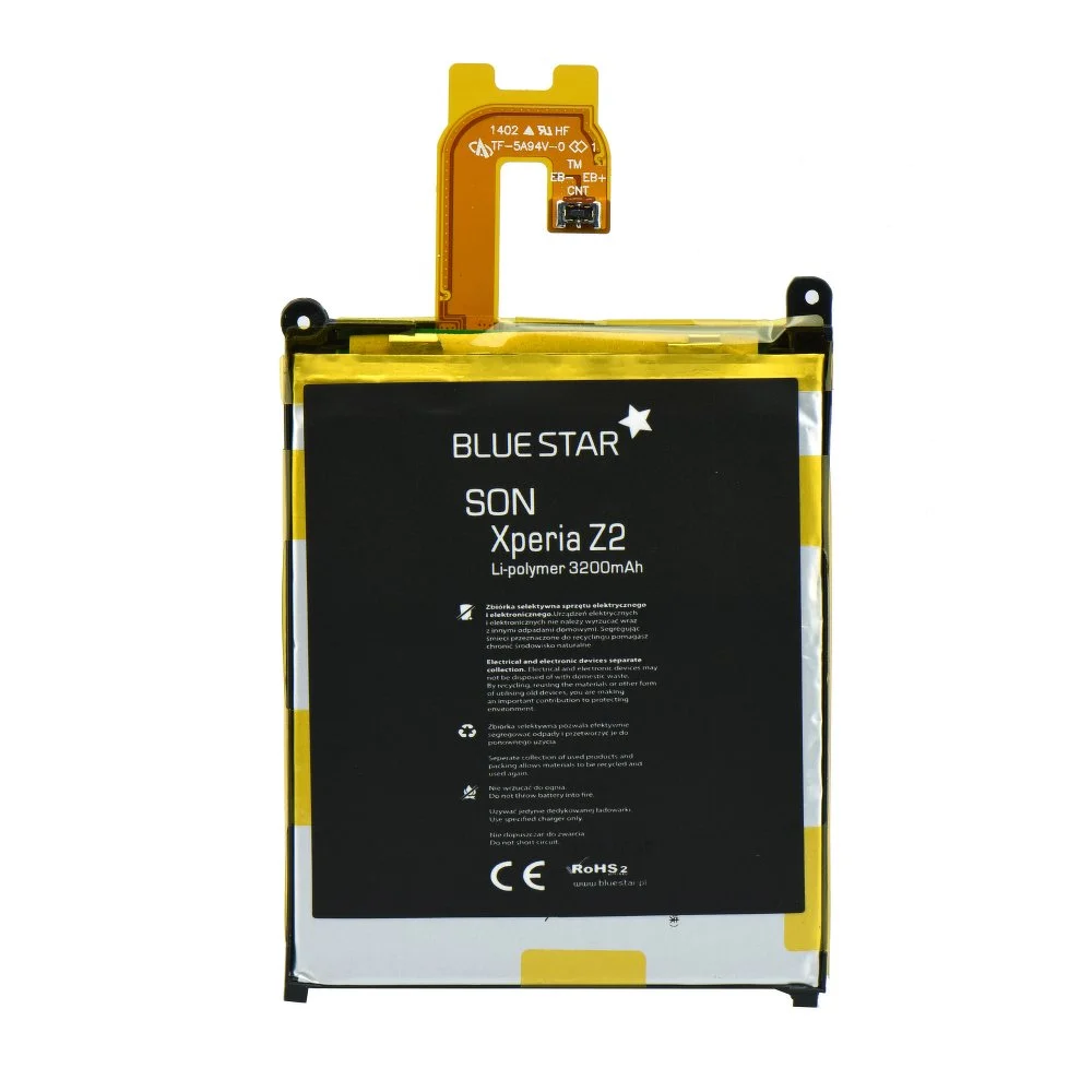 Φωτογραφία προϊόντος: Battery SON Xperia Z2 3200mAh Li-Poly BS PREMIUM