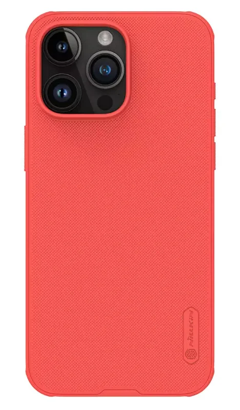 Φωτογραφία προϊόντος: NILLKIN θήκη Super Frosted Shield Pro για iPhone 15 Pro Max, κόκκινη