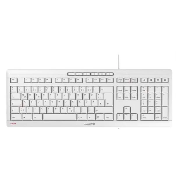 Φωτογραφία προϊόντος: Cherry Keyboard STREAM [DE] pale grey