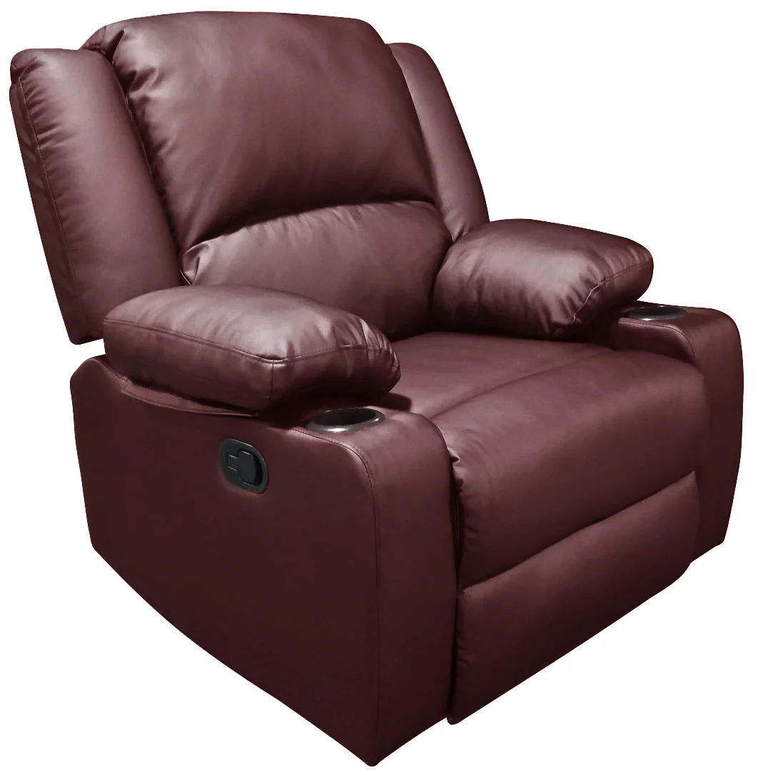 Φωτογραφία προϊόντος: ArteLibre Πολυθρόνα Relax DAFODILL Μοβ PU 90x94x102cm