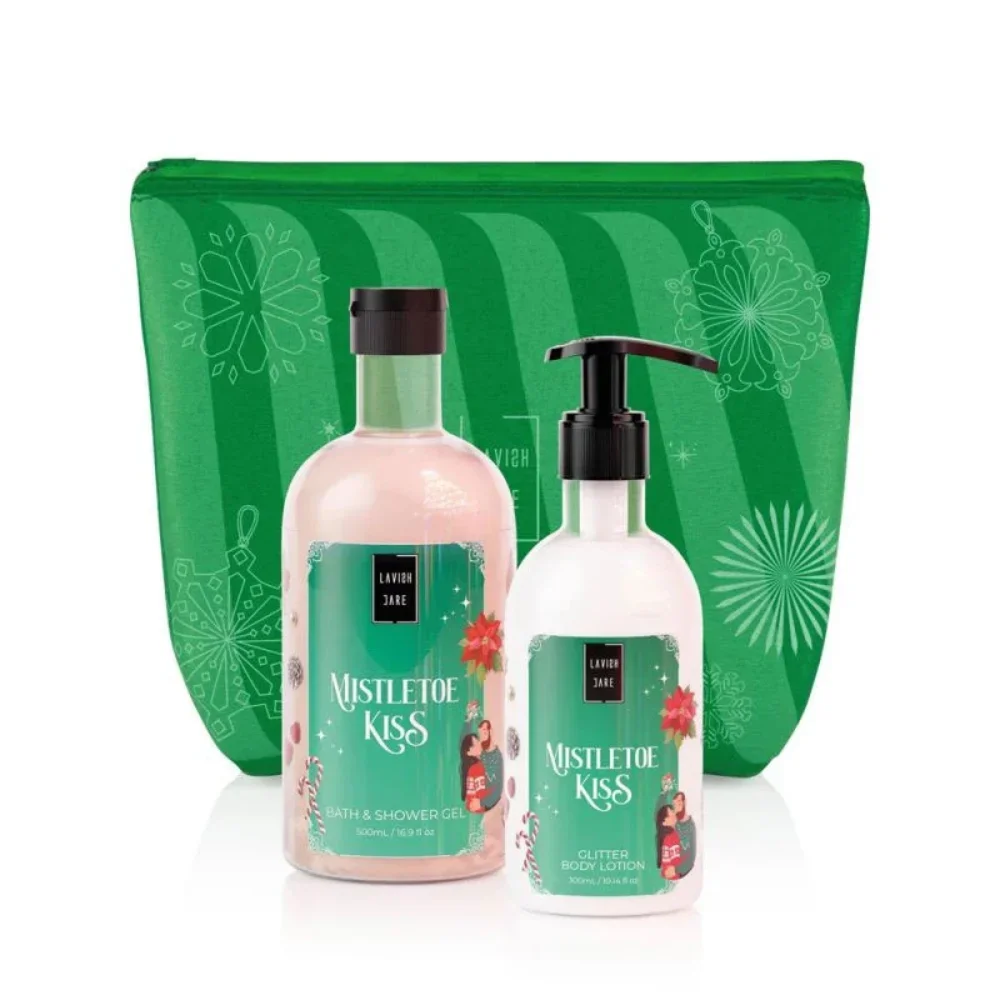 Φωτογραφία προϊόντος: Lavish Care Mistletoe Kiss Set Αφρόλουτρο 500ml +amp; Λοσιόν Σώματος 300ml