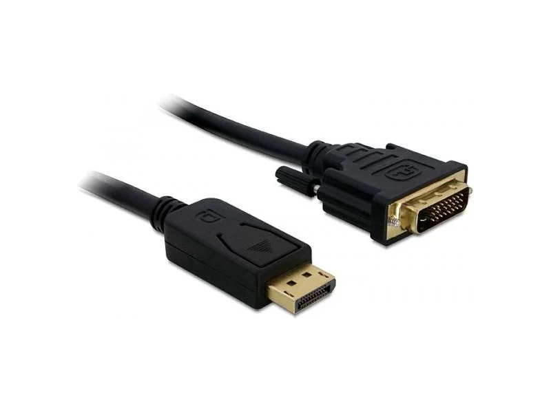 Φωτογραφία προϊόντος: Cable DisplayPort (DP) ==> DVI 2m St/St black
