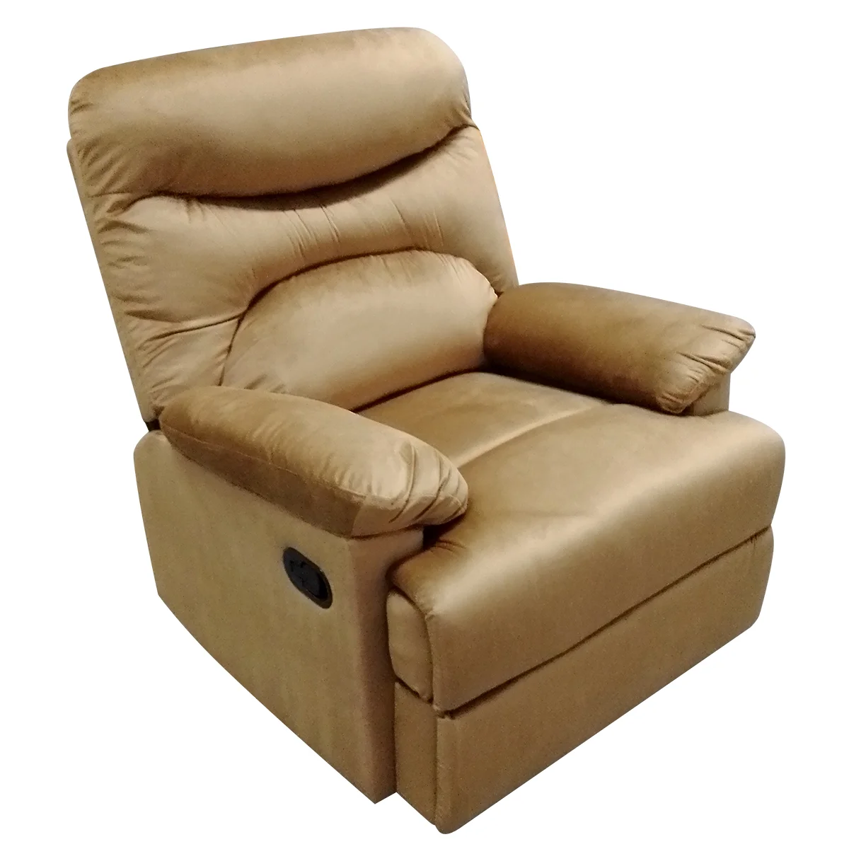 Φωτογραφία προϊόντος: ArteLibre Πολυθρόνα Relax ASTER Cappuccino Βελούδο 80x90x99cm