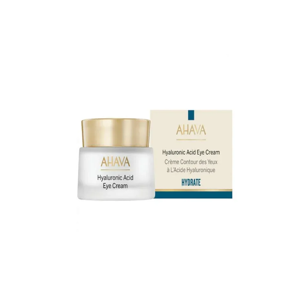 Φωτογραφία προϊόντος: Ahava Hyaluronic Acis Eye Cream, Κρέμα Ματιών με Βάση το Υαλουρονικό Οξύ - 15ml