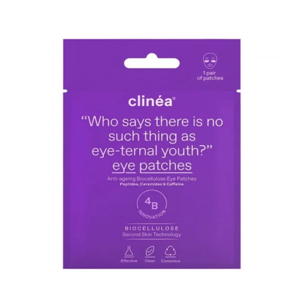 Φωτογραφία προϊόντος: Clinea anti-ageing biocellulose eye patches, 1 ζευγάρι