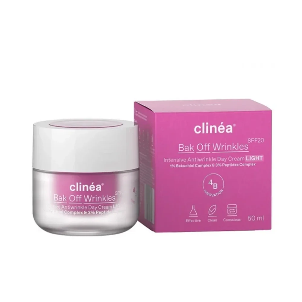Φωτογραφία προϊόντος: Clinea Bak Off Light SPF20 Κρέμα Ημέρας Ελαφριάς Υφής 50ml