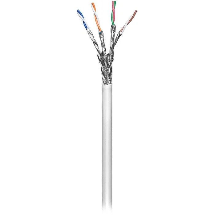 Φωτογραφία προϊόντος: GOOBAY Καλώδιο δικτύου CAT 6, S/FTP, μονόκλωνο, σε κουλούρα 305m, σε γκρι χρώμα.