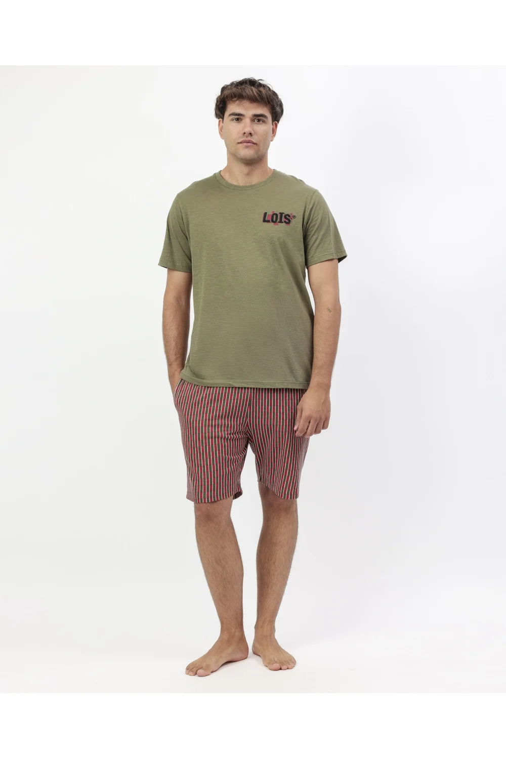 Φωτογραφία προϊόντος: LOIS Pijama Manga Corta Wanderlust για το Hombre CAQUI ΛΟΪΣ