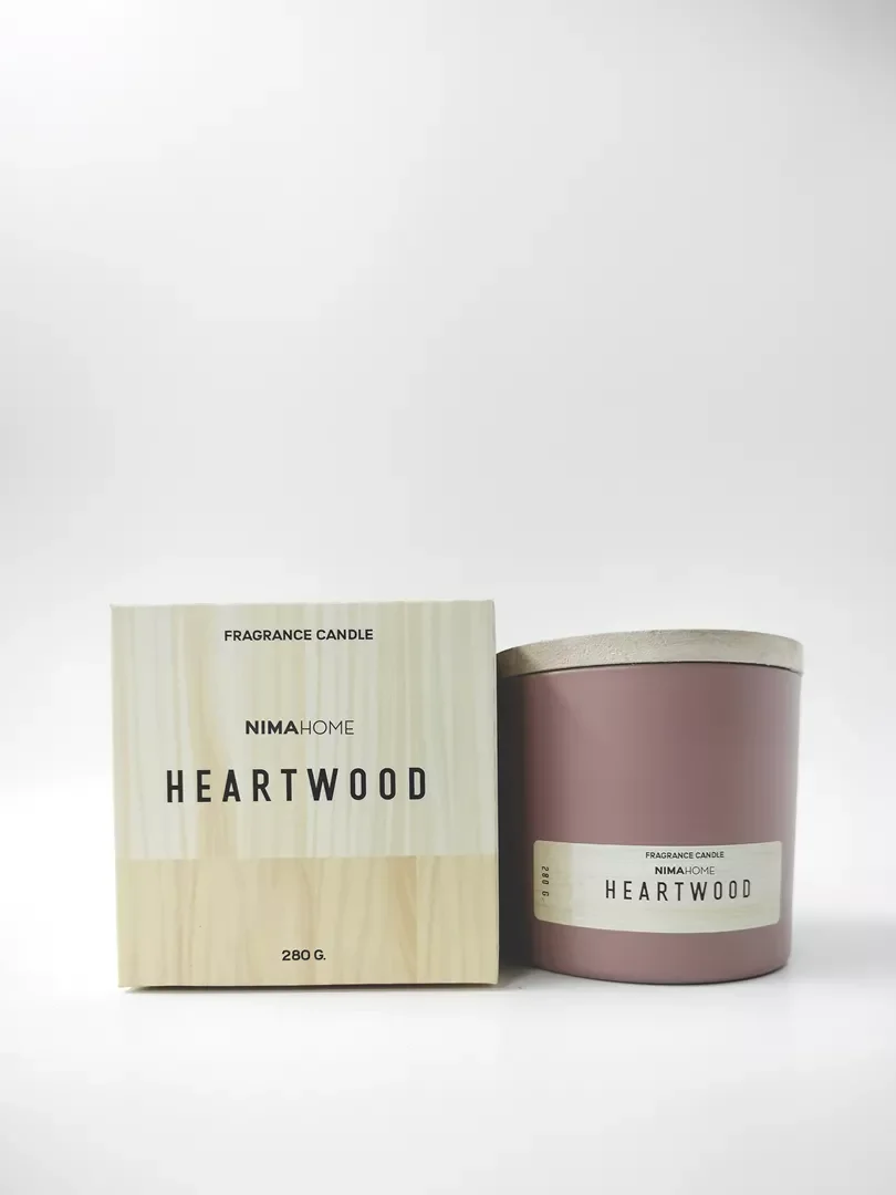 Φωτογραφία προϊόντος: Nima Home Αρωματικό Κερί Heartwood Ένα χρώμα Αρωματικό Κερί 250gr