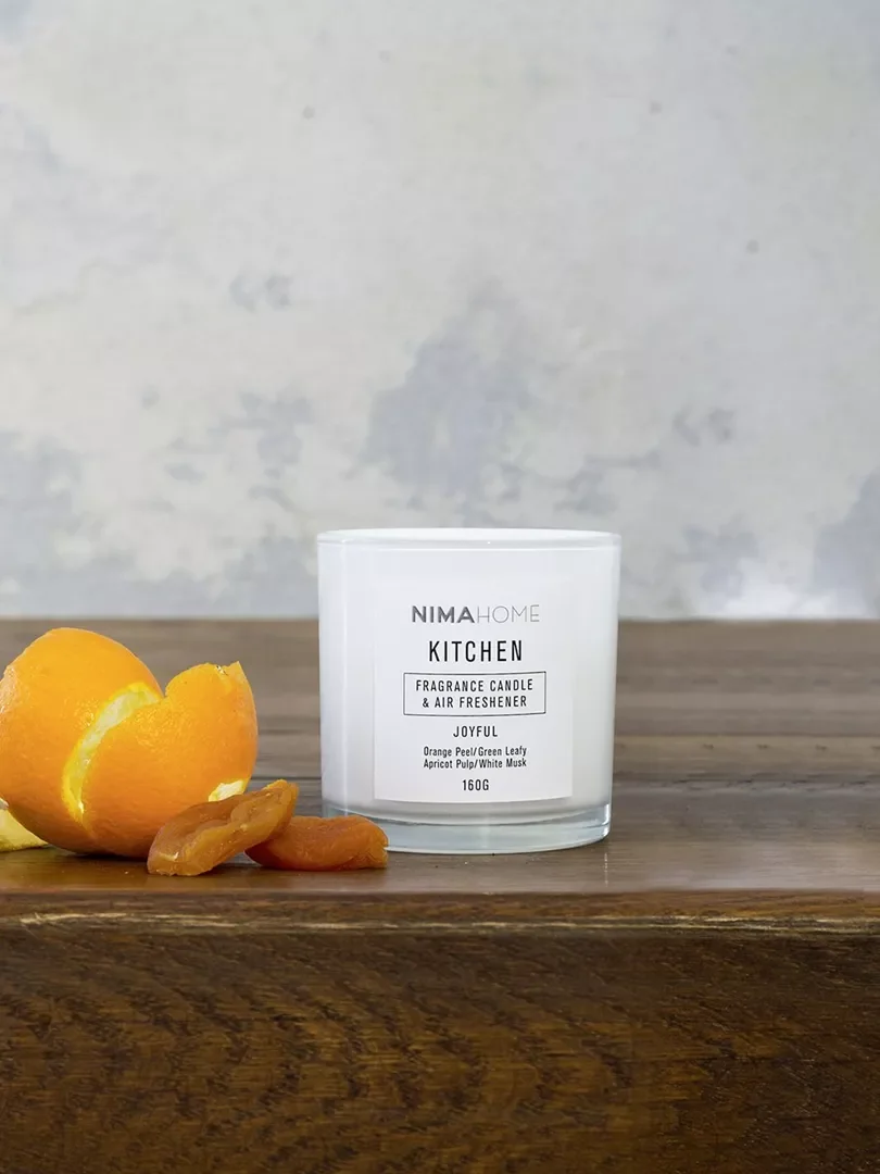 Φωτογραφία προϊόντος: Nima Home Αρωματικό Κερί Kitchen Ένα χρώμα Αρωματικό Κερί 160gr