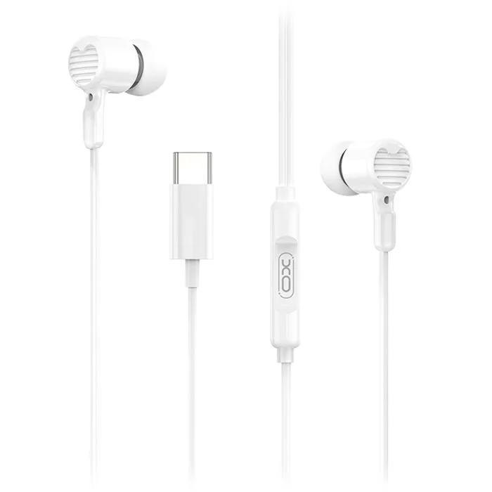 Φωτογραφία προϊόντος: Handsfree USB-C XO DESIGN EP81, Λευκό