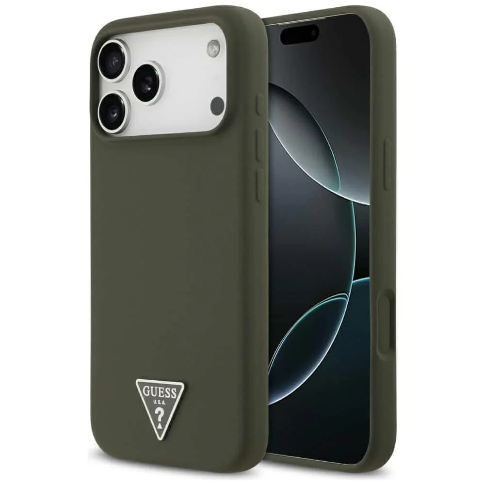 Φωτογραφία προϊόντος: Guess Triangle Logo MagSafe - θήκη για Apple iPhone 17 Pro Max - Κίτρινο