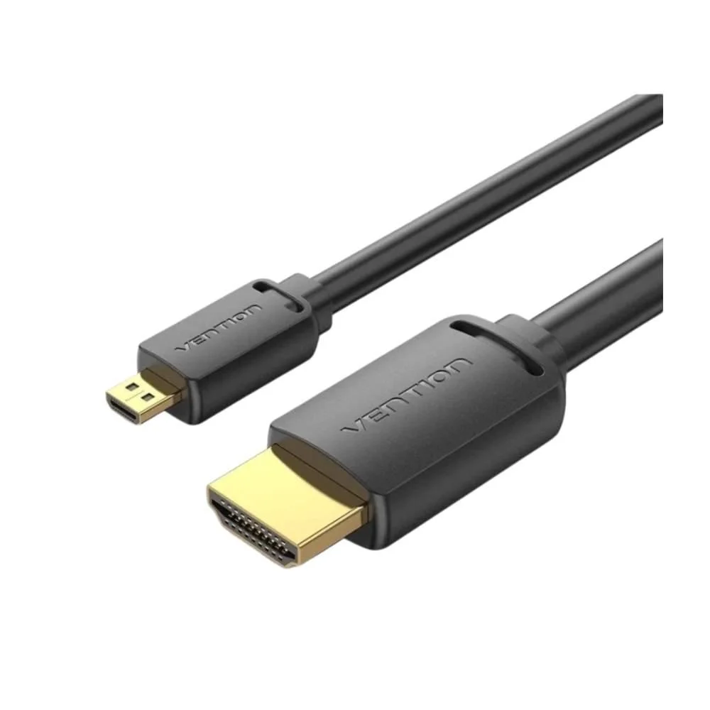 Φωτογραφία προϊόντος: VENTION Micro HDMI to HDMI 4K HD Cable 2M Black (AGIBH) (VENAGIBH)