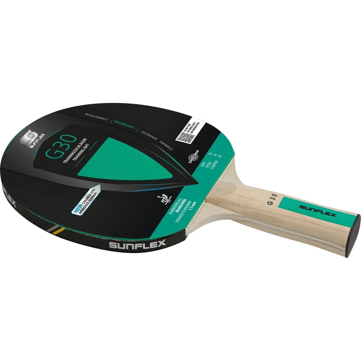 Φωτογραφία προϊόντος: Ρακέτα Ping Pong SUNFLEX COLOR COMP G30