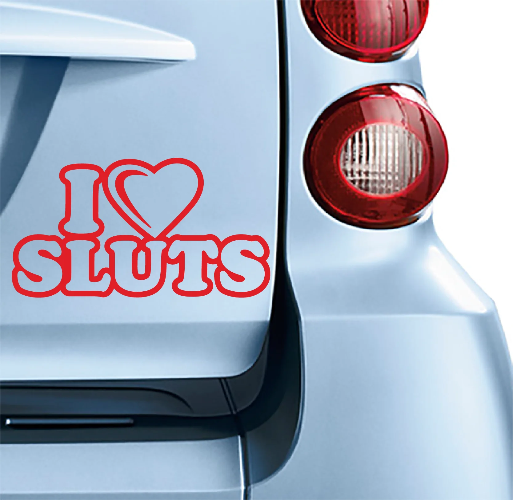 Φωτογραφία προϊόντος: Αυτοκόλλητο i love Sluts
