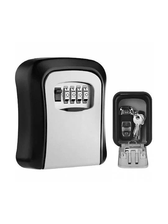 Φωτογραφία προϊόντος: Heavy Duty Wall Key Holder Plastic with Combination KEYS-4087 9.4x4x11.3cm