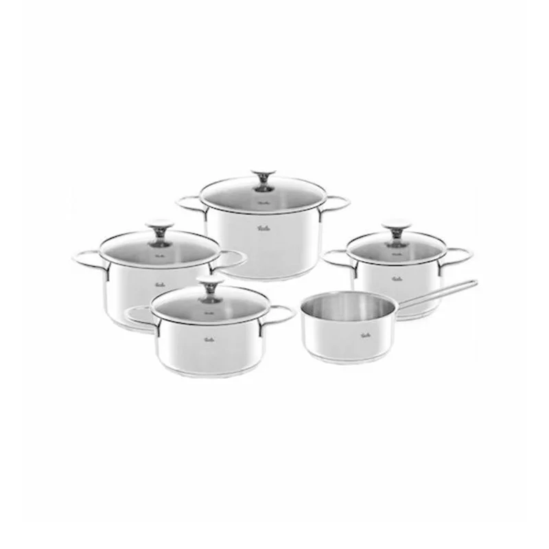 Φωτογραφία προϊόντος: Fissler Copenhagen Σετ Μαγειρικά Σκεύη από Ανοξείδωτο Ατσάλι 5Τμχ (4011405000)