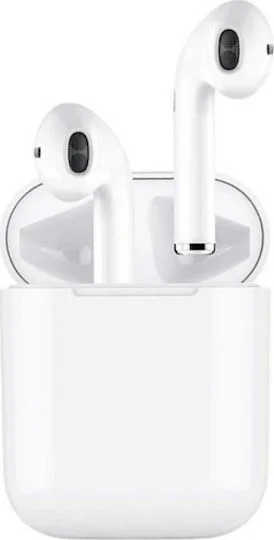 Φωτογραφία προϊόντος: i9S-TWS Earbud Bluetooth Handsfree Ακουστικά με Θήκη Φόρτισης Λευκά