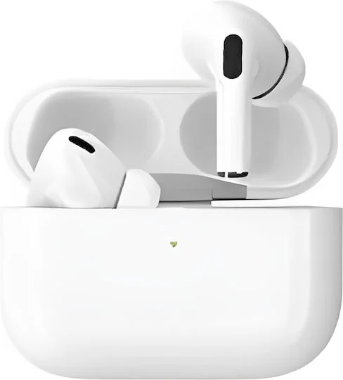 Φωτογραφία προϊόντος: Pavareal Apro 3 Plus In-ear Bluetooth Handsfree Ακουστικά με Θήκη Φόρτισης Λευκά