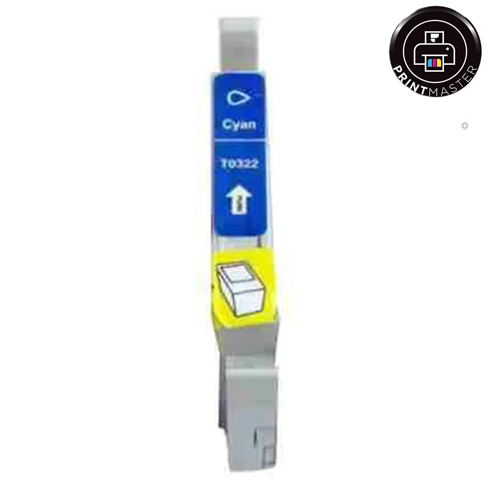 Φωτογραφία προϊόντος: Συμβατό μελάνι Epson T0322 (C13T03224010) (Cyan)