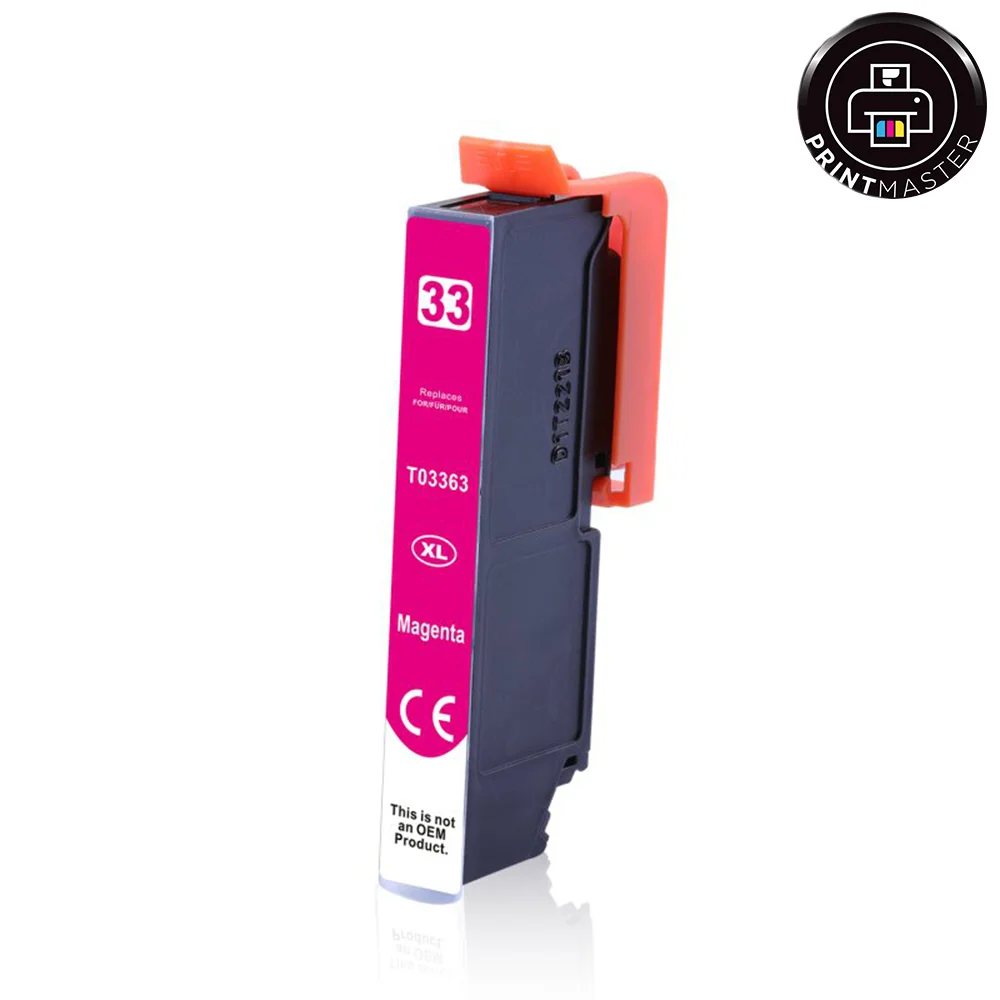 Φωτογραφία προϊόντος: Συμβατό μελάνι Epson (T3363) 33XL (C13T33634010) (Magenta)