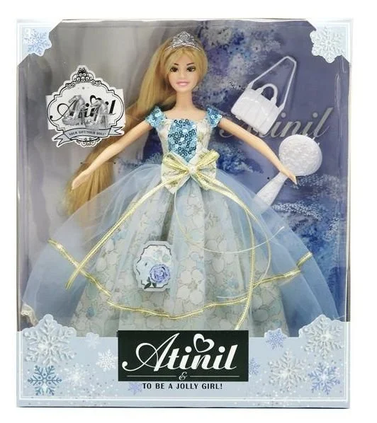 Φωτογραφία προϊόντος: Blue Toys Κούκλα Πριγκίπισσα με Τσάντα και Γοβάκια (MKO406100)