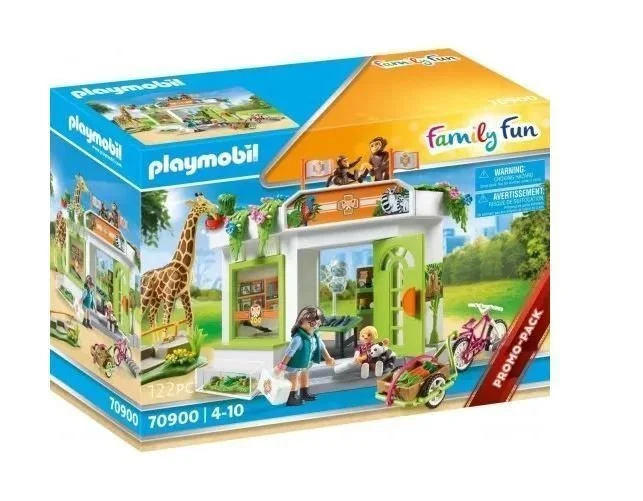 Φωτογραφία προϊόντος: Playmobil Family Fun Κτηνιατρείο Ζωολογικού Κήπου (70900)