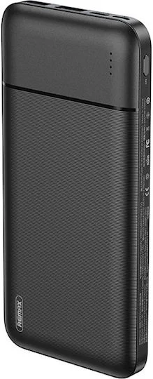 Φωτογραφία προϊόντος: Remax RPP-96 Power Bank 10000mAh με 2 Θύρες USB-A Μαύρο Μαύρo 10000mAh