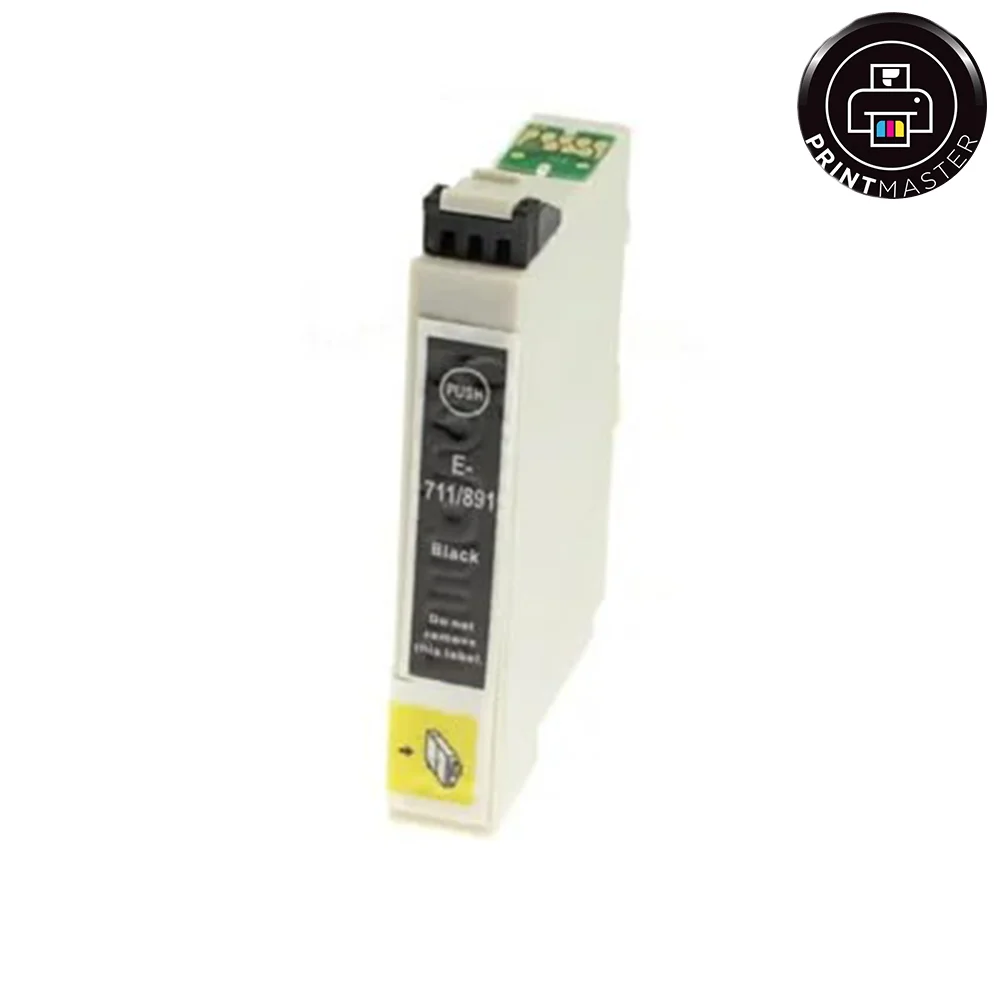 Φωτογραφία προϊόντος: Συμβατό μελάνι Epson T0711/ T0891 Black (C13T07114010)