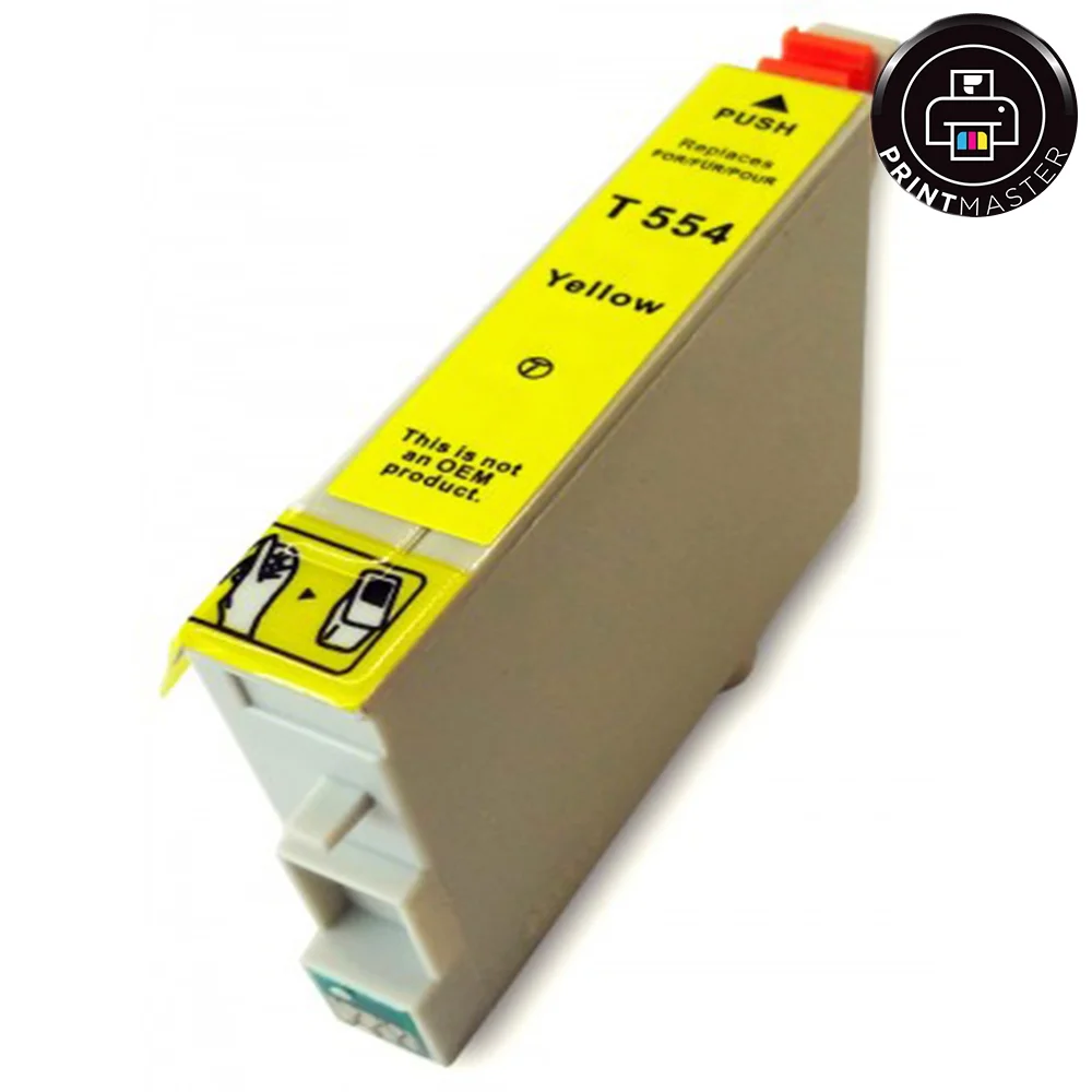 Φωτογραφία προϊόντος: Συμβατό μελάνι Epson T0554 (C13T055440) (Yellow)