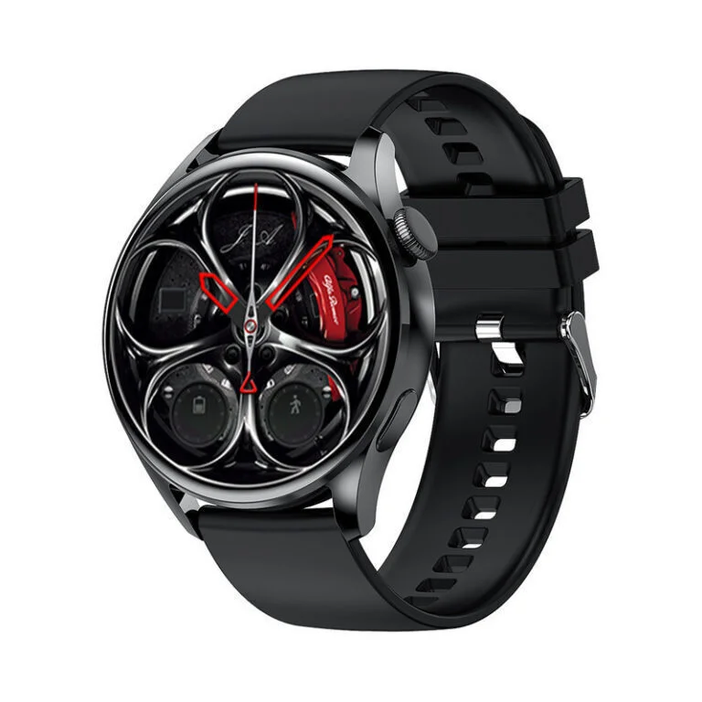 Φωτογραφία προϊόντος: OEM Keshuyu GT5 Stainless Steel 46mm Smartwatch με Παλμογράφο (Μαύρο)