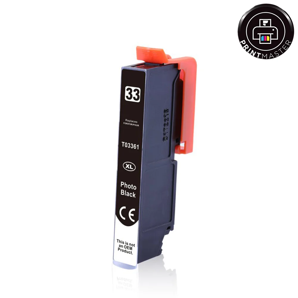 Φωτογραφία προϊόντος: Συμβατό μελάνι Epson (T3361) 33XL (C13T33614010) (Black Photo)