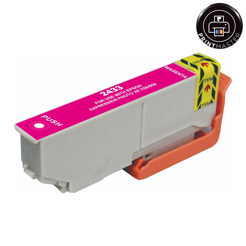 Φωτογραφία προϊόντος: Συμβατό μελάνι Epson T2433 (C13T24334010) (Magenta)
