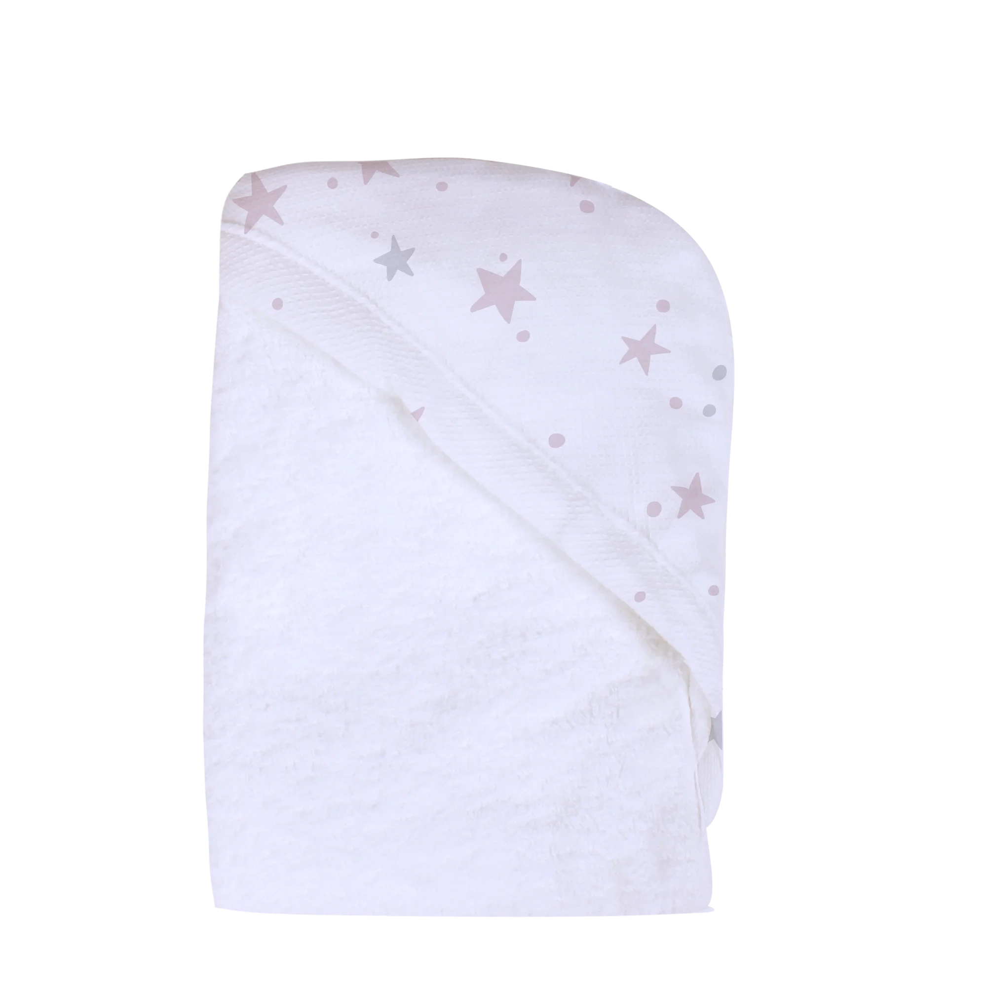Φωτογραφία προϊόντος: Κάπα Bamboo 75x75εκ. Stars Pink Minene 19302002260OS
