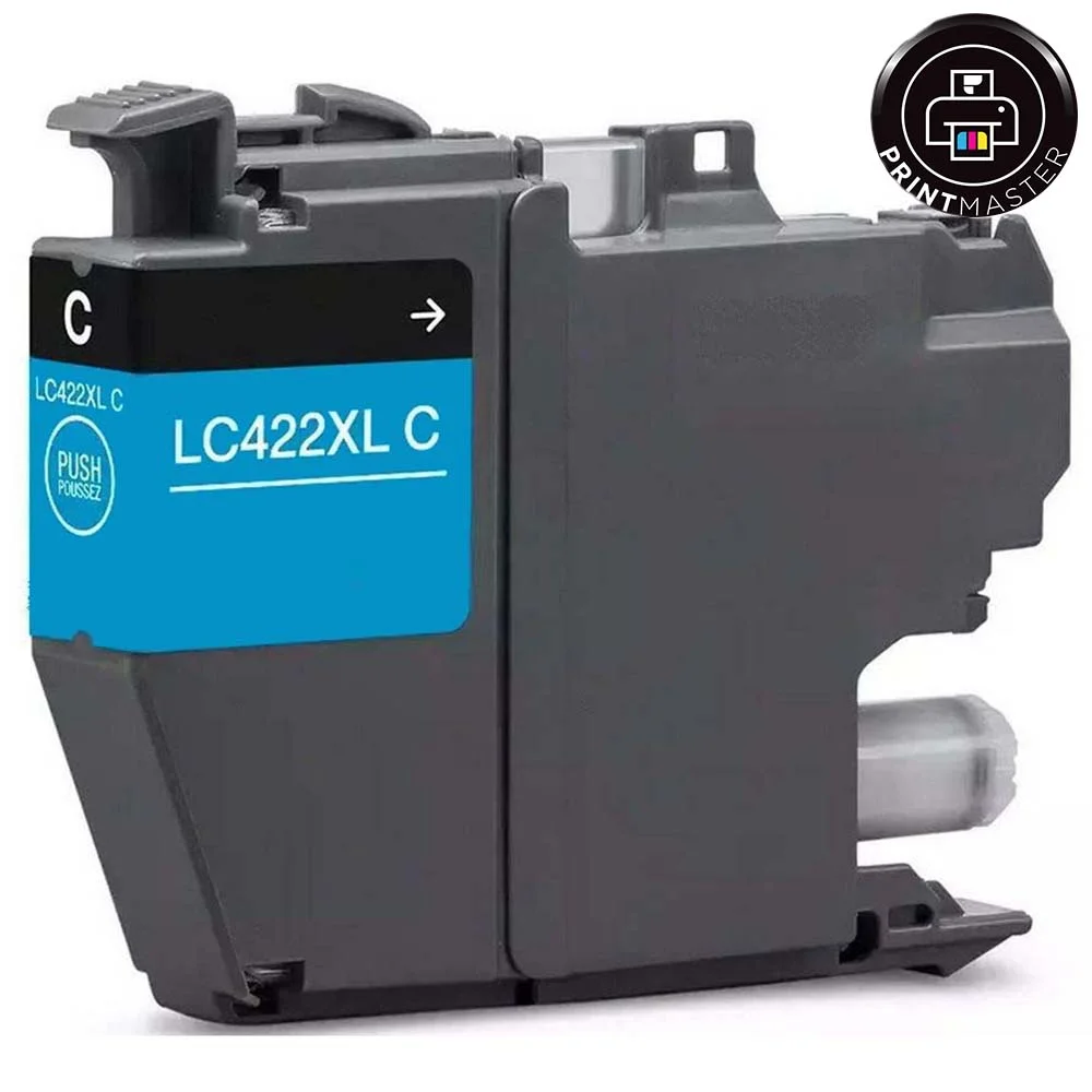 Φωτογραφία προϊόντος: Συμβατό μελάνι Brother LC-422 C XL (LC422CXL) (Cyan)