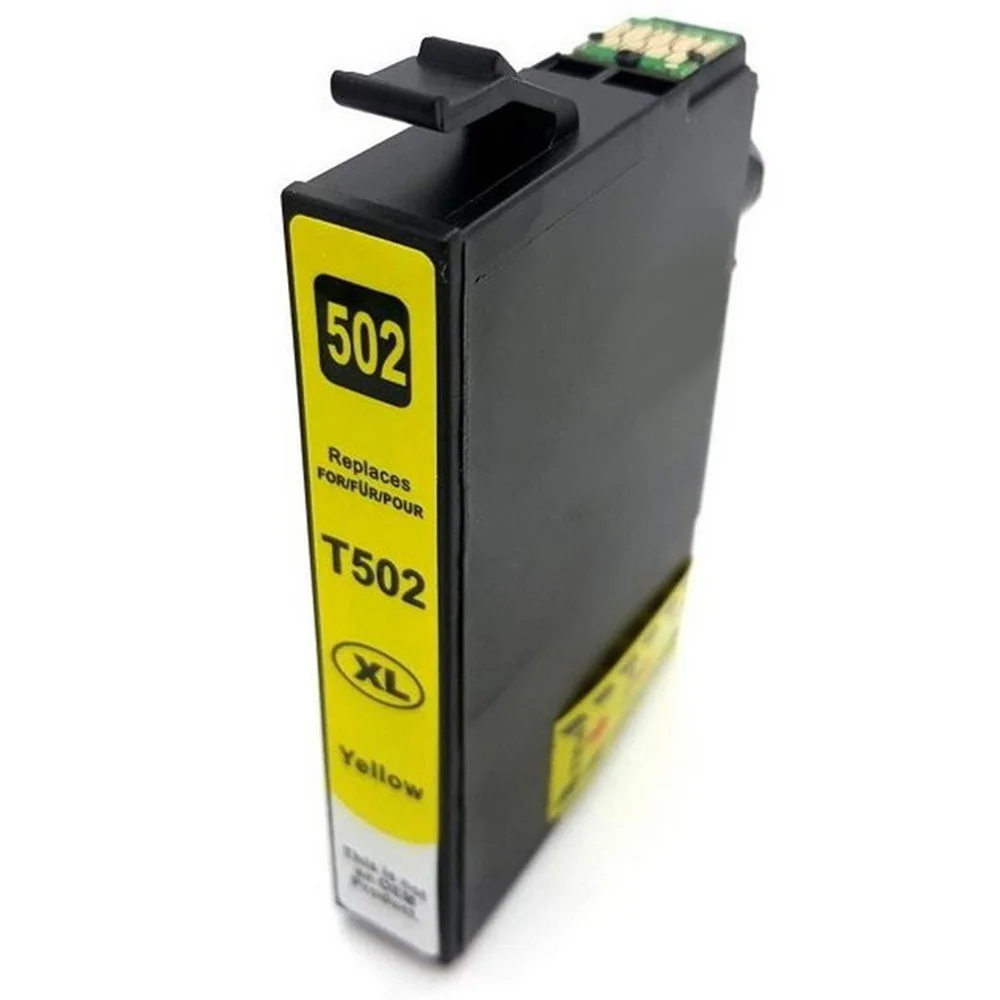 Φωτογραφία προϊόντος: Συμβατό μελάνι Epson 502 XL Yellow (C13T02W44010)