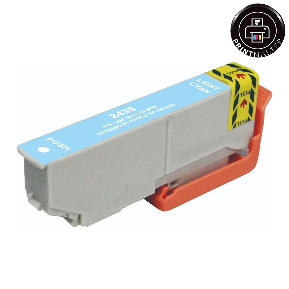 Φωτογραφία προϊόντος: Συμβατό μελάνι Epson T2435 (C13T24354010) (Light cyan)