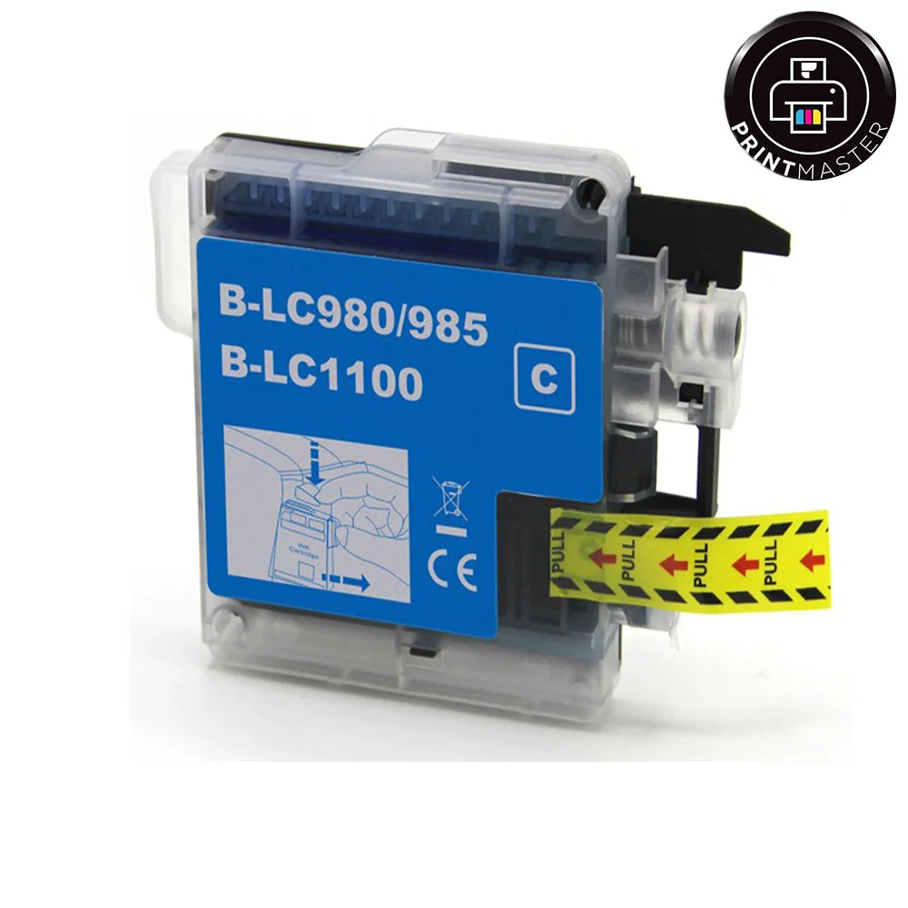 Φωτογραφία προϊόντος: Συμβατό μελάνι brother LC-1100XL LC980XL Cyan