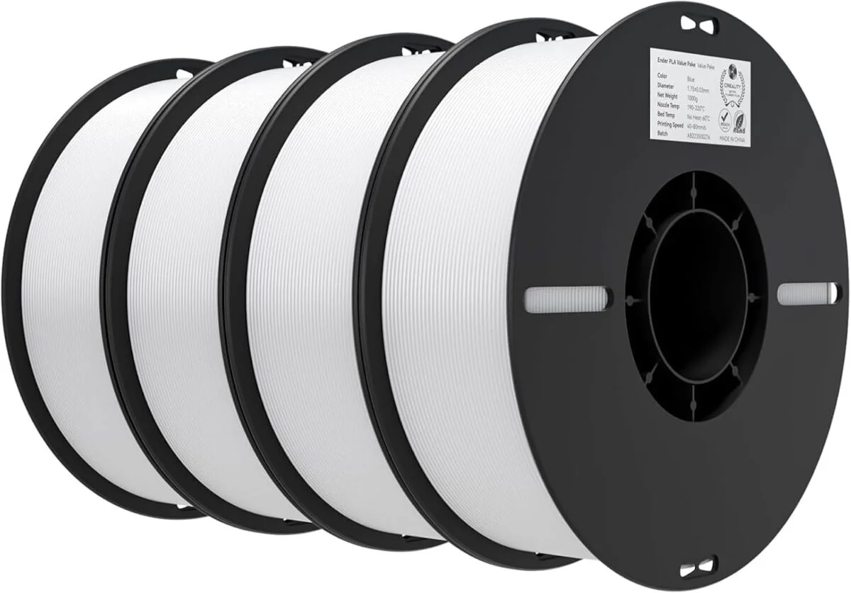 Φωτογραφία προϊόντος: Creality EN-PLA Value Pack 4kg - 4 Χ White - Ender Filament 4kg 1.75 (3301010475)