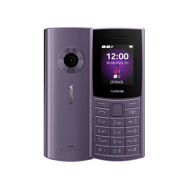 Φωτογραφία προϊόντος: Nokia 110 (2024) 4G Dual Sim USB-C Purple GR