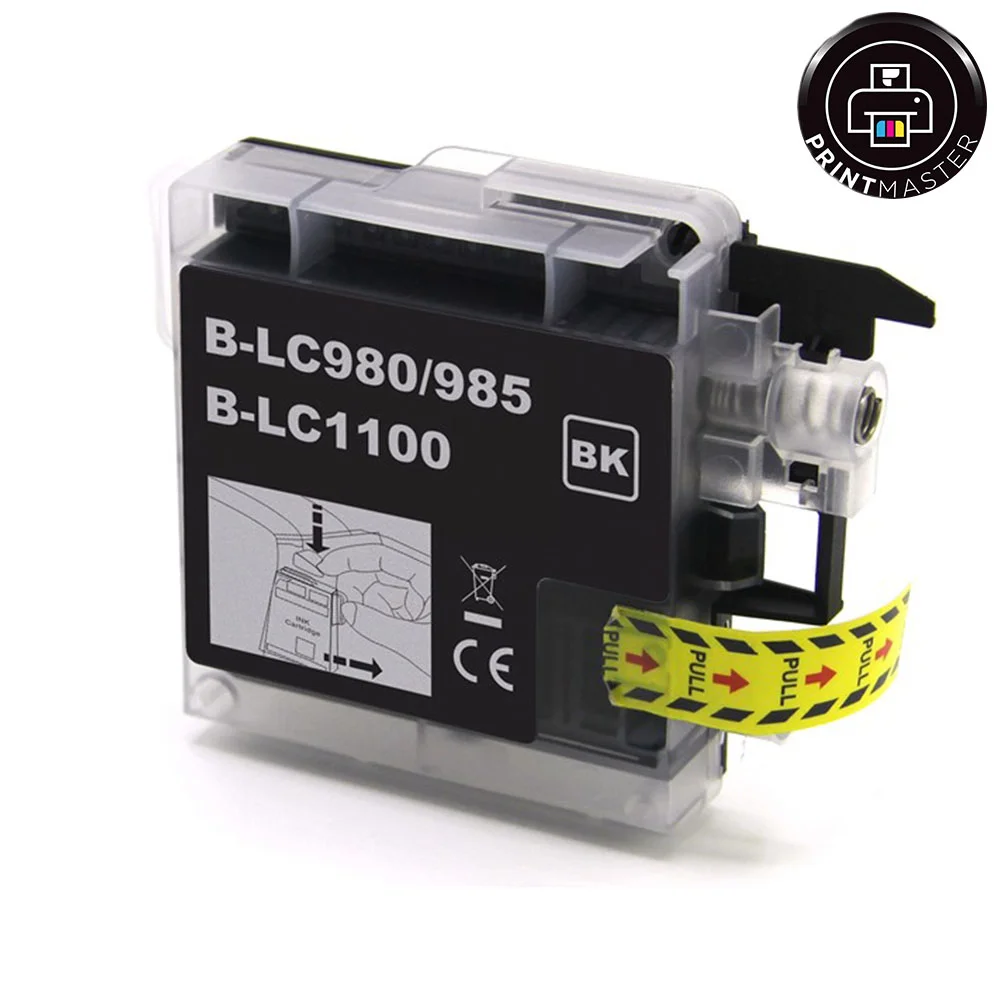 Φωτογραφία προϊόντος: Συμβατό μελάνι Brother LC-1100XL LC 980XL Black