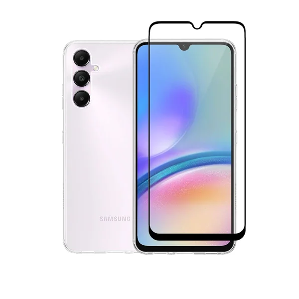 Φωτογραφία προϊόντος: Vivid Set Gelly Case + Full Face Tempered Glass Samsung Galaxy A05s Black