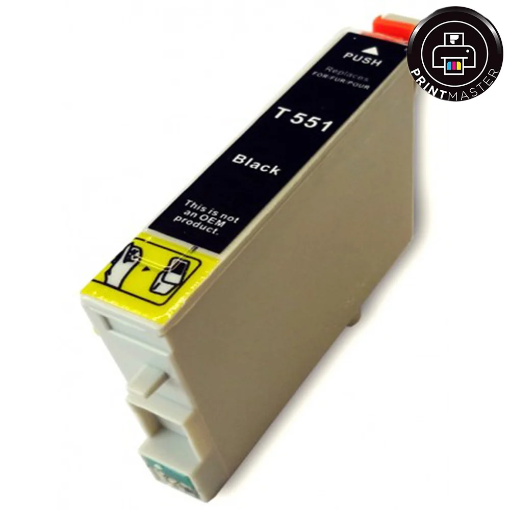 Φωτογραφία προϊόντος: Συμβατό μελάνι Epson T0551 (C13T055140) (Black)